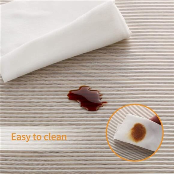 Shelf Liner, 17.5 Inch x 25 FT Non Adhesive Cabinet Liner, Double Sided Non-Slip - Picture 4 of 8